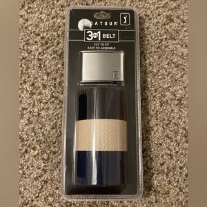 PGA Tour 3 in 1 belt cut to fit